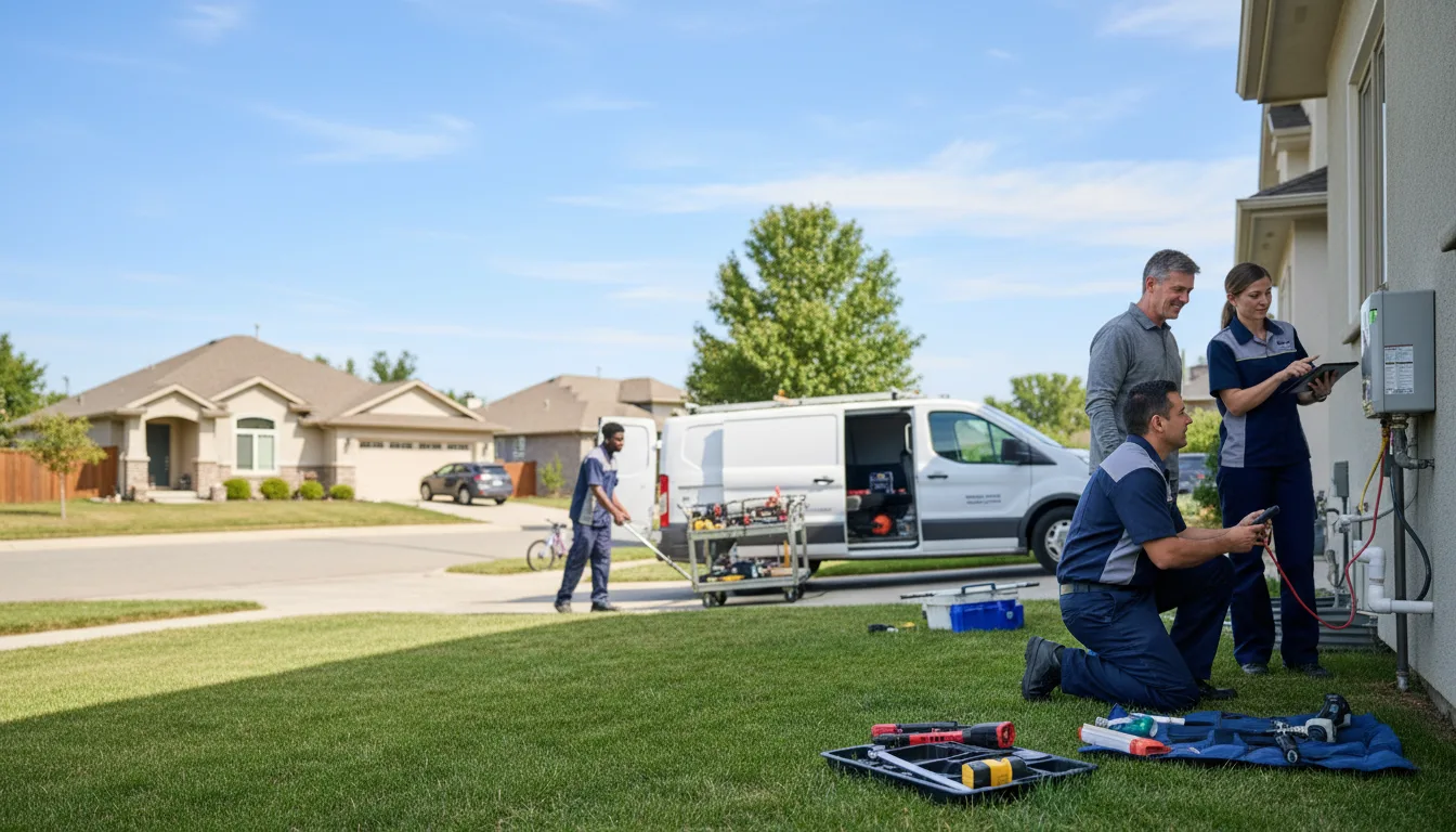Tankless water heater service in Washington, ME